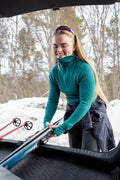 Havbris 2.0 Wool Sweater Half Zip, Northern Lights