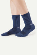 Wool sock Adult, Atlantic blue