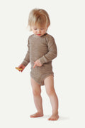 Havbris 2.0 Wool Babybody, Linen