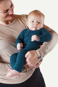 Havbris 2.0 Wool tights Baby, Mountain blue