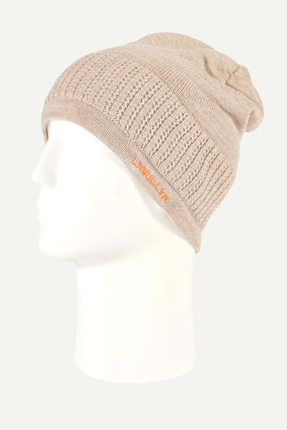 Hustadvika 2.0 Wool Hat Baggy, Linen