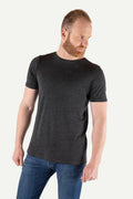 Basic T-Shirt Men, Anthracite