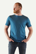 Basic T-Shirt Men, Arctic Blue