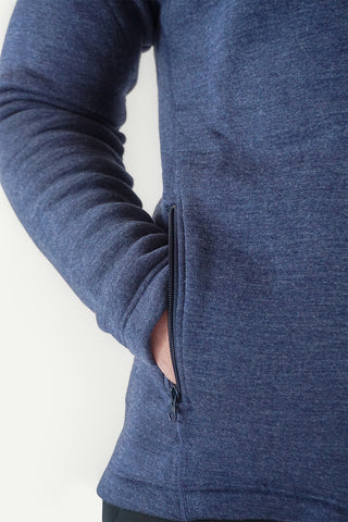 Lanullva Basic Hood Ladies, Atlantic blue