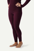 Havbris 2.0 Wool Stillongs, Plum