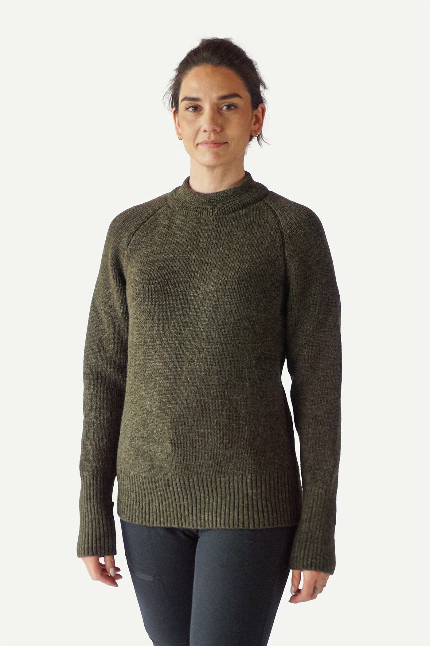 Lanullva Eilif Sweater Crewneck, Grønnbakken