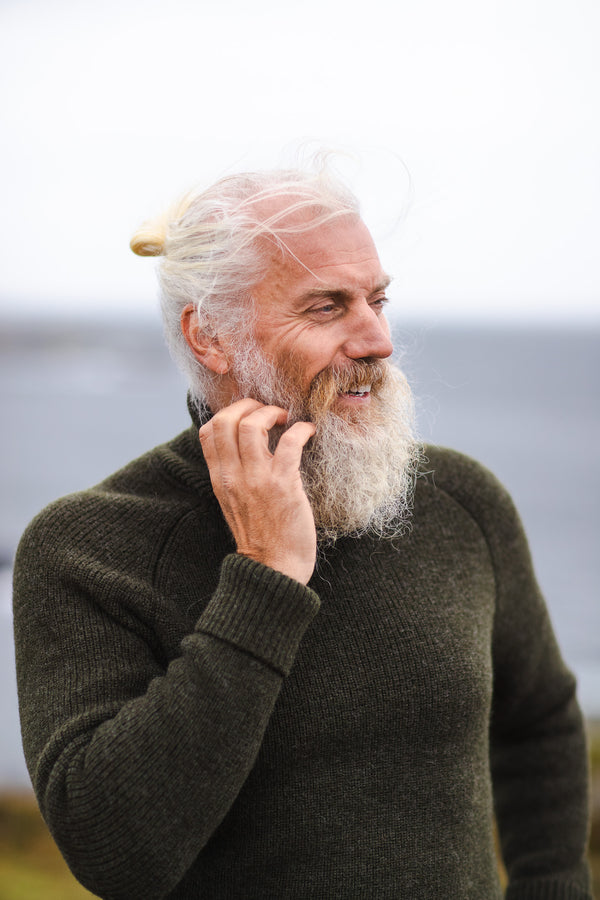 Lanullva Eilif Sweater Unisex, Grønnbakken