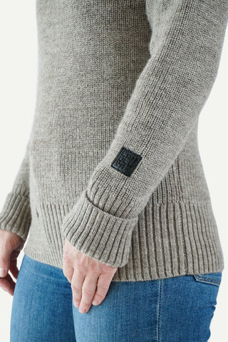 Lanullva Eilif Sweater Women, Gråstein