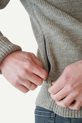 Lanullva Eilif Sweater Unisex, Gray stone