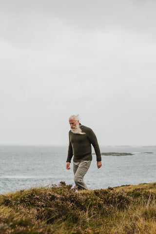Lanullva Eilif Sweater Unisex, Grønnbakken