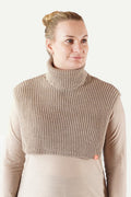 Merino Neck Warmer, Linen