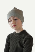 Havbris 2.0 Plain Knitted Hat Children, Vinje Grey
