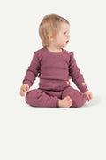 Havbris 2.0 Wool Babybody, Heather Pink