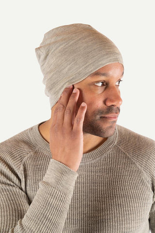 Lanullva Havbris 2.0 Ull Lue Glattstrikk, Vinje Grå-Lanullva