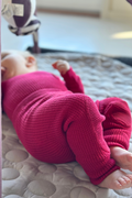 Havbris 2.0 Wool Tights Baby, Raspberry