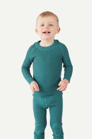 Lanullva Havbris 2.0 Ulltrøye Barn, Nordlys-Lanullva