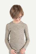 Havbris 2.0 Wool Sweater Children, Vinje Grey