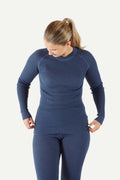 Havbris 2.0 Wool Crewneck, Atlantic Blue