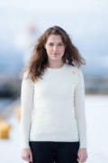 Havbris 2.0 Wool Crewneck, Offwhite