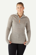 Havbris 2.0 Wool Sweater Half Zip, Vinje Grey