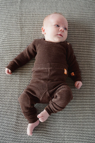 Havbris 2.0 Wool Babybody, Bark