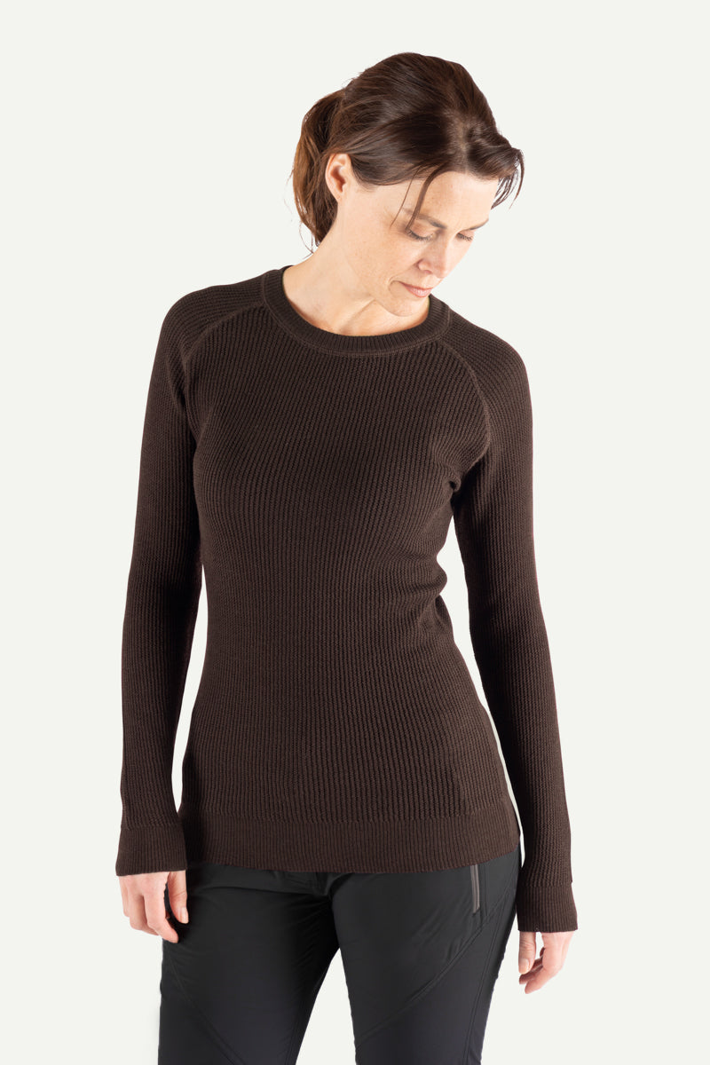 Lanullva Sea Breeze 2.0 Crewneck, Bark 