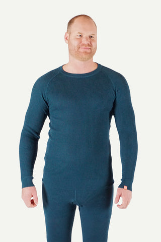 Lanullva Havbris 2.0 Crewneck, Mountain blue 