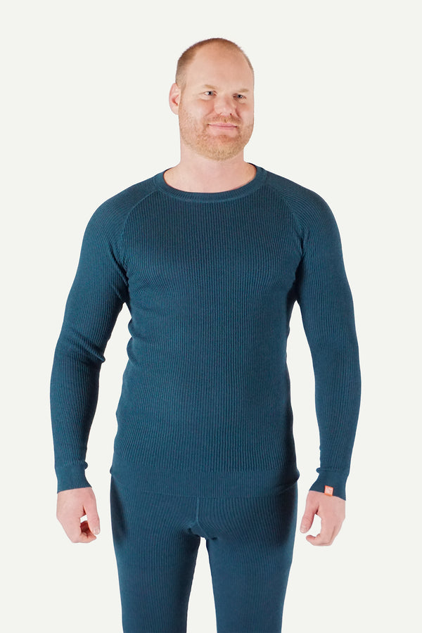 Lanullva Havbris 2.0 Crewneck, Mountain blue 