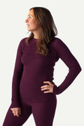 Sea Breeze 2.0 Crewneck, Plum 