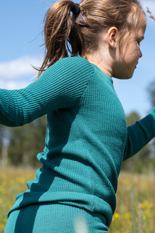 Lanullva Havbris 2.0 Wool Sweater Children, Northern Lights