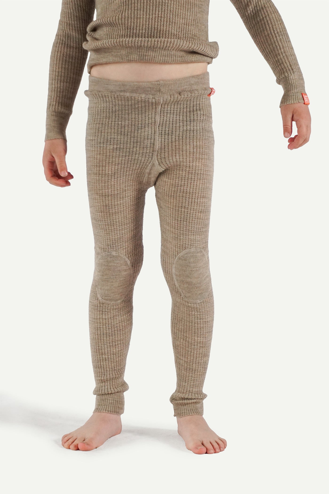 Lanullva Havbris 2.0 Woolen Longsleeves Children, Linen