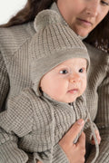 Hustadvika 2.0 Baby Hat Flaps, Vinje Grey