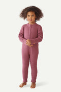 Hustadvika 2.0 Children's suit Zip, Heather Pink