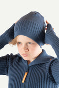 Hustadvika 2.0 Wool Hat Baggy, Atlantic blue