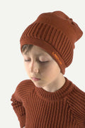 Hustadvika 2.0 Wool Hat Baggy, Naustrød
