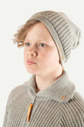 Hustadvika 2.0 Wool Beanie Baggy, Vinje Grey