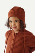 Hustadvika 2.0 Wool Hat Flaps Children, Naustrød