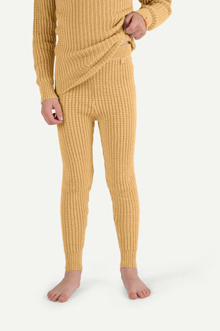 Lanullva Hustadvika 2.0 Wool Trousers Children, Buttercup