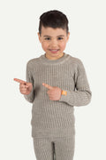 Hustadvika 2.0 Wool Sweater Children, Vinje Grey