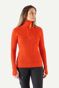 Hustadvika 2.0 Wool Sweater Half Zip, Midnight Sun