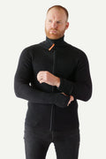 Hustadvika 2.0 Wool Jacket Zip, Coal