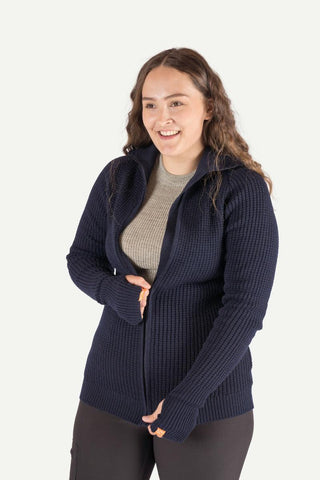 Lanullva Hustadvika 2.0 Ulljakke Zip, Nattblå-Lanullva