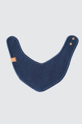 Hustadvika 2.0 Wool bib Baby, Atlantic blue