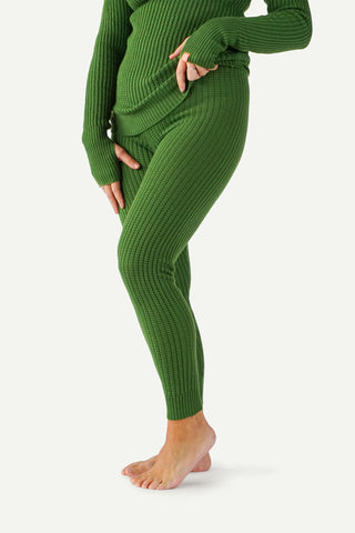 Lanullva Hustadvika 2.0 Wool Trousers, Spring Green