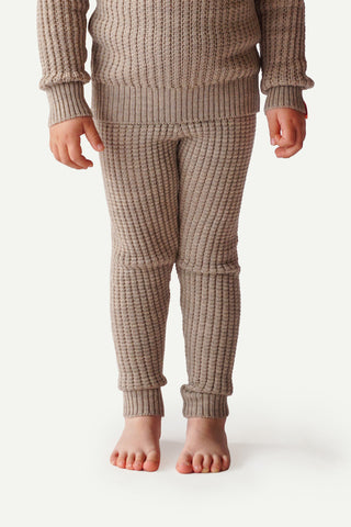 Hustadvika 2.0 Wool Trousers Kids, Linen