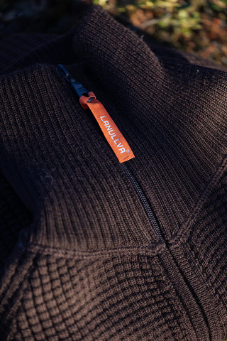 Hustadvika 2.0 Wool Jacket Zip, Bark