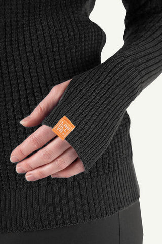 Lanullva Hustadvika 2.0 Wool Jacket Zip, Coal