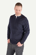 Classic 2.0 Wool Cardigan Men's Zip, Night Blue