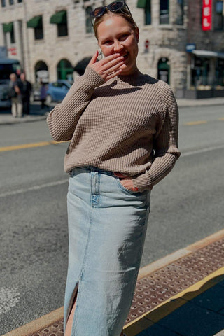 Lanullva Classic 2.0 Sweater Women, Linen