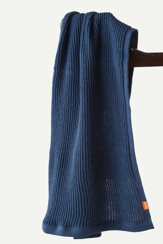 Lyngstad 2.0 Helseteppe Ull Baby, Atlanterhavsblå-Lanullva